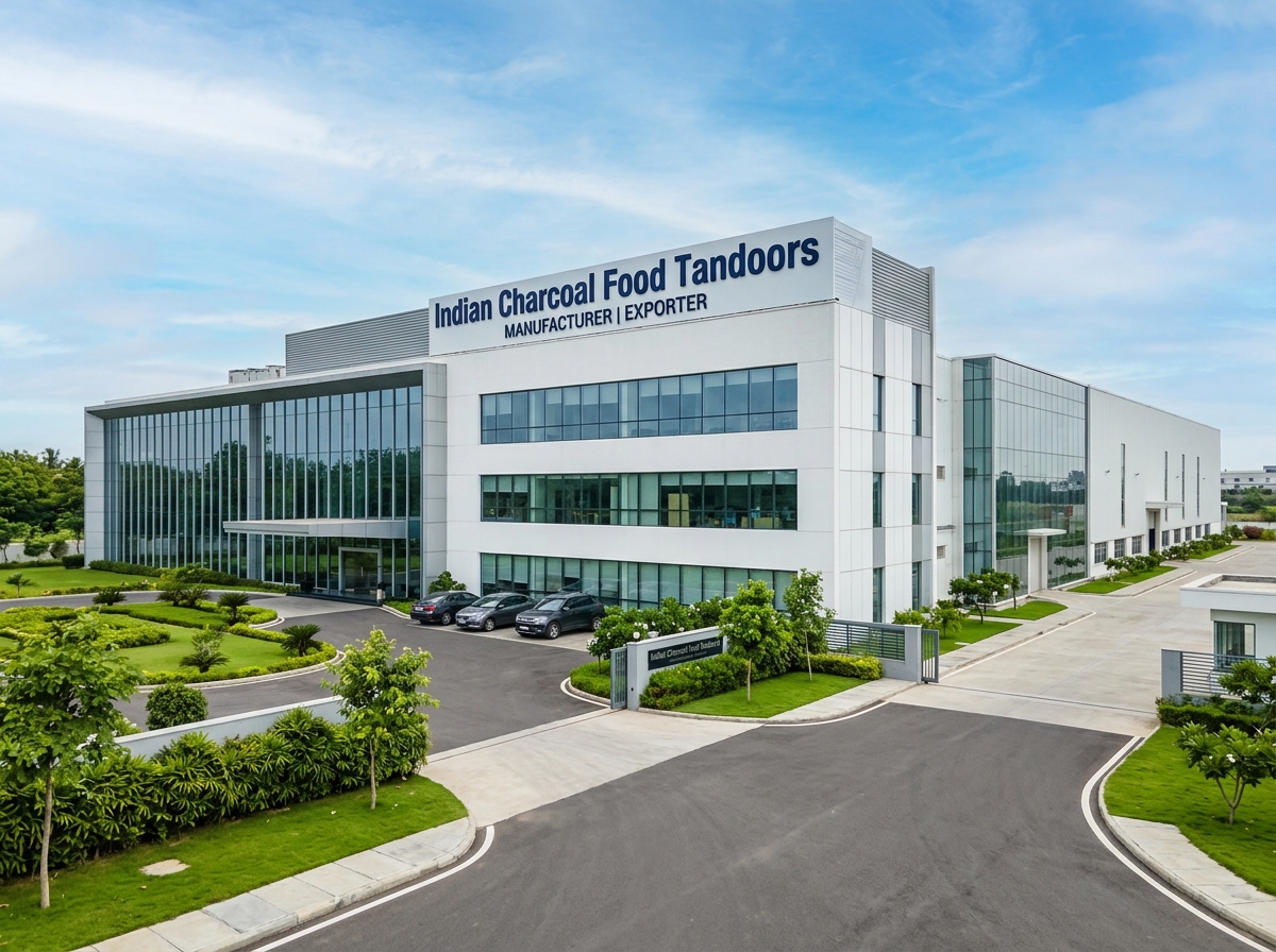 Indian Charcoal Food Tandoors Manufacturing Plant & Headquarters