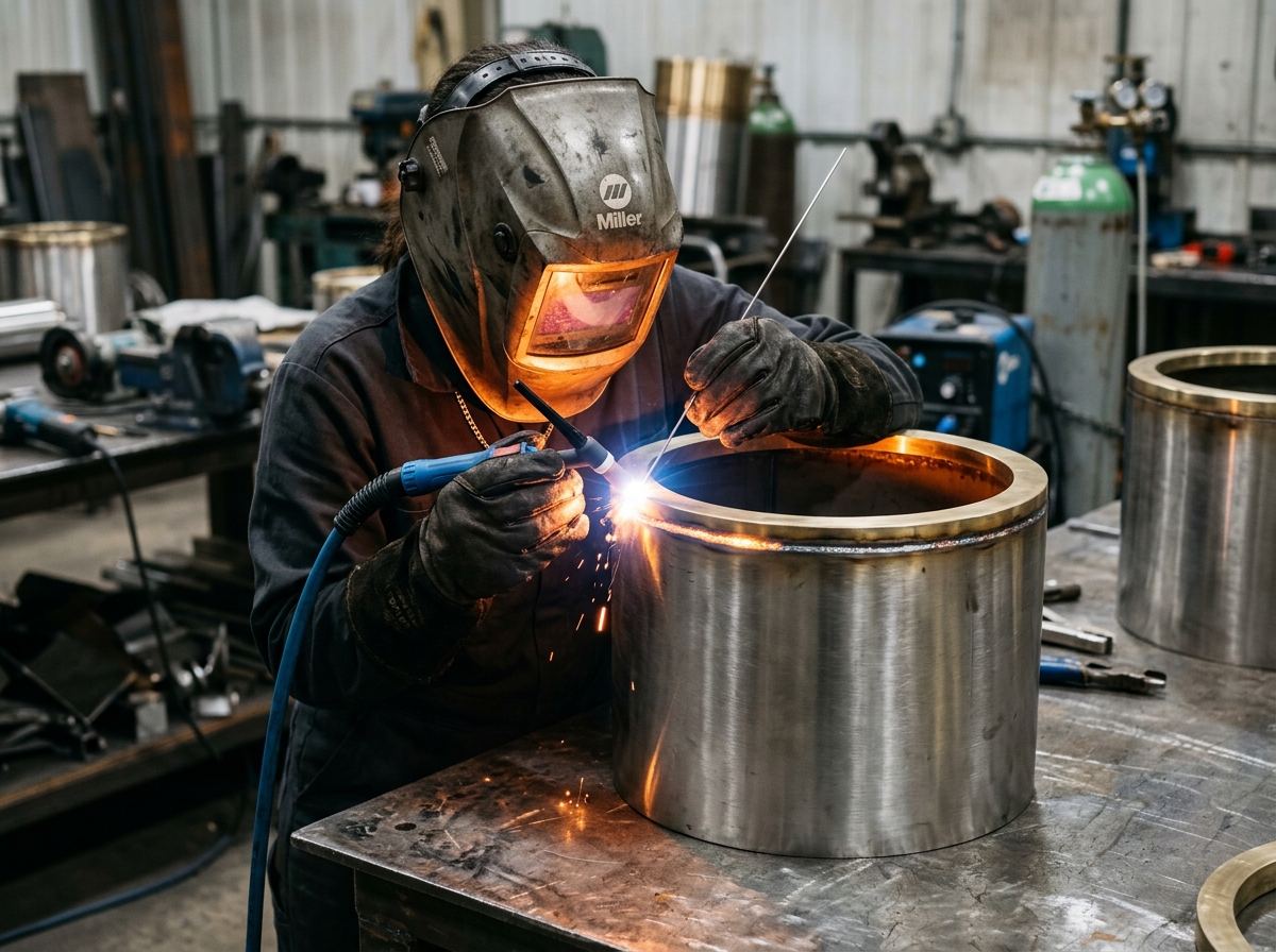 Welder Precision TIG Welding Tandoor Rim