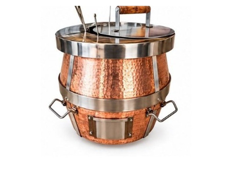 Handcrafted Copper Indian Food Tandoor